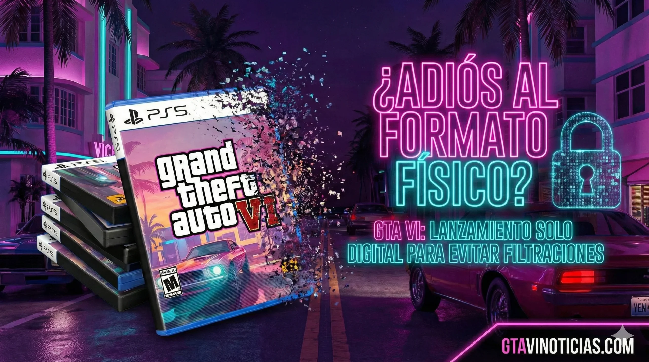 gta 6 lanzamiento formato digital